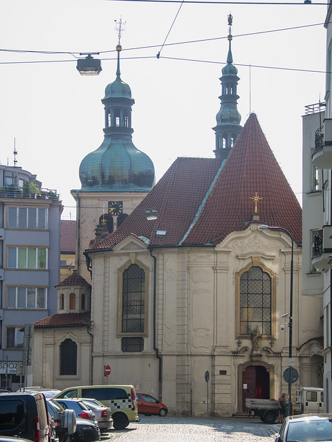 Église Saint-Adalbert et son campanile / Kostel svatého Vojtěcha a jeho zvonice