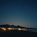 Sleepy lights of Cannon Beach under a starry sky - Cannon Beach, Oregon