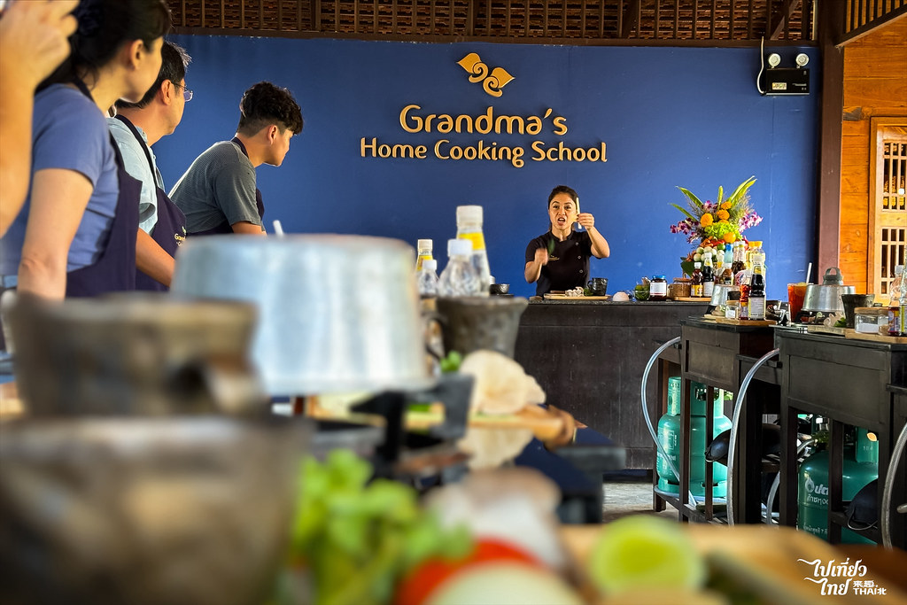 從市場到餐桌的泰國料理課程-【Grandma's Home Cooking School】