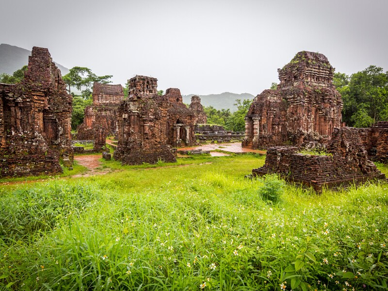 best places to visit in Vietnam in December and January - My Son Sanctuary