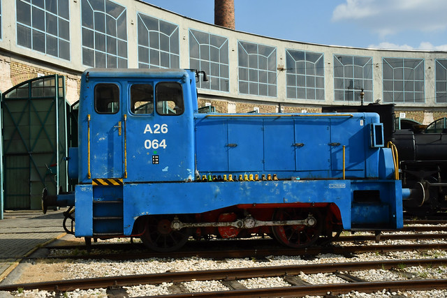Hungarian State Railways Class A26 No.064 diesel locomotive