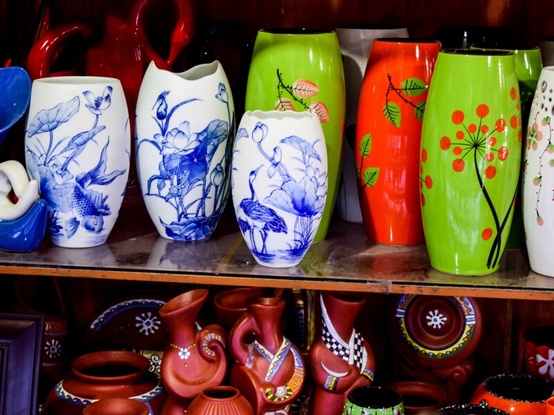 Souvenirs from Vietnam - Bat Trang pottery village