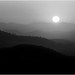 Nascer do sol na Serra do Caçador - Boa vista - Sul de Minas - MG - Brasil