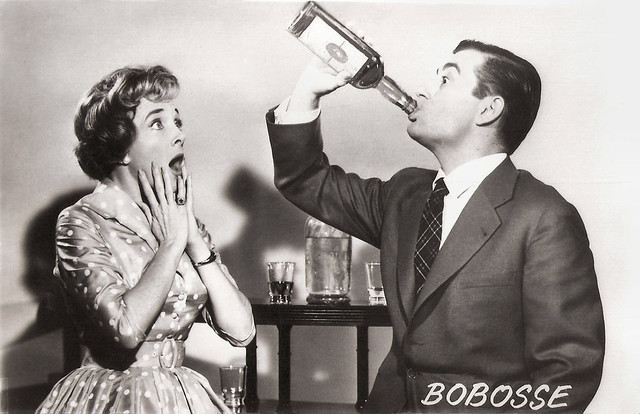 Micheline Presle and François Périer in Bobosse (1959)