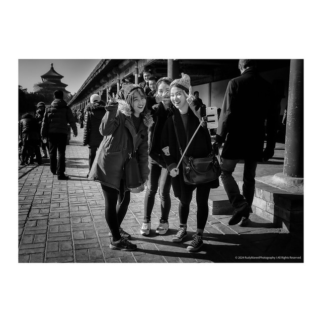Joyful Encounters: Three Girls in the Forbidden City
