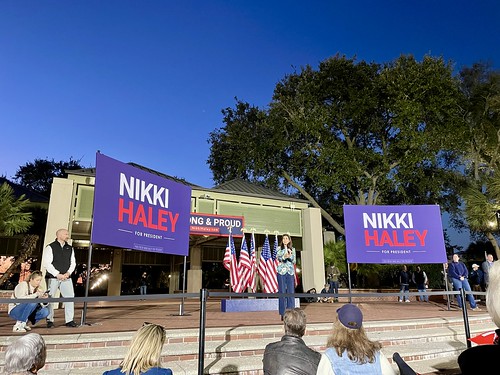 Nikki Haley rally In Beaufort South Carolina