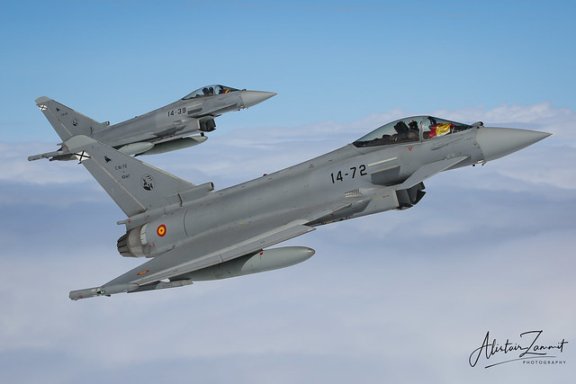 Spanish Air Force EF-2000s