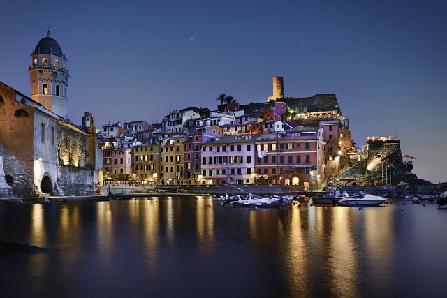 Colors of the Night in Vernazza