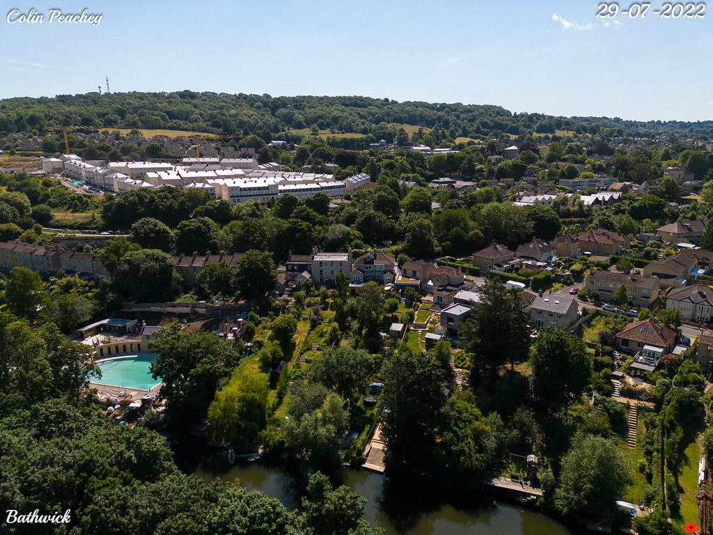 Bathwick, Bath UK. | DJI Mini 3 Pro, 29-07-2022. | Bath Drone Views ...