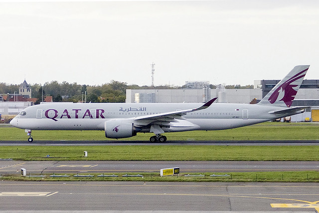 A7-ALI | Qatar Airways | Airbus A350-941 | CN 21 | Built 2016 | BRU/EBBR 11/10/2017