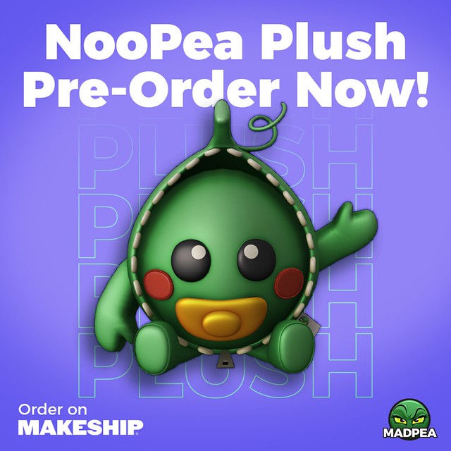 MadPea -  Plushie Pledge to Pre-Order with just $2.00 today! 🚀