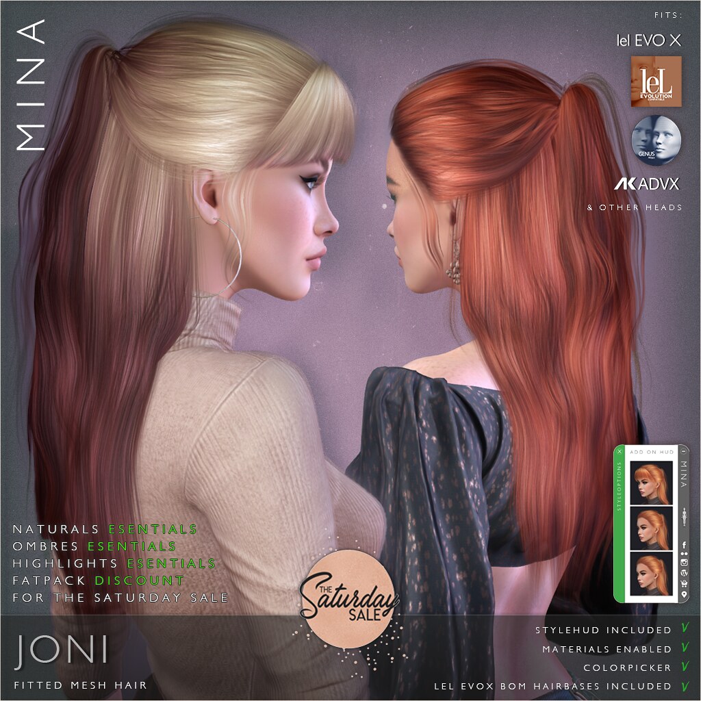 MINA Hair – Joni for the Saturday Sale