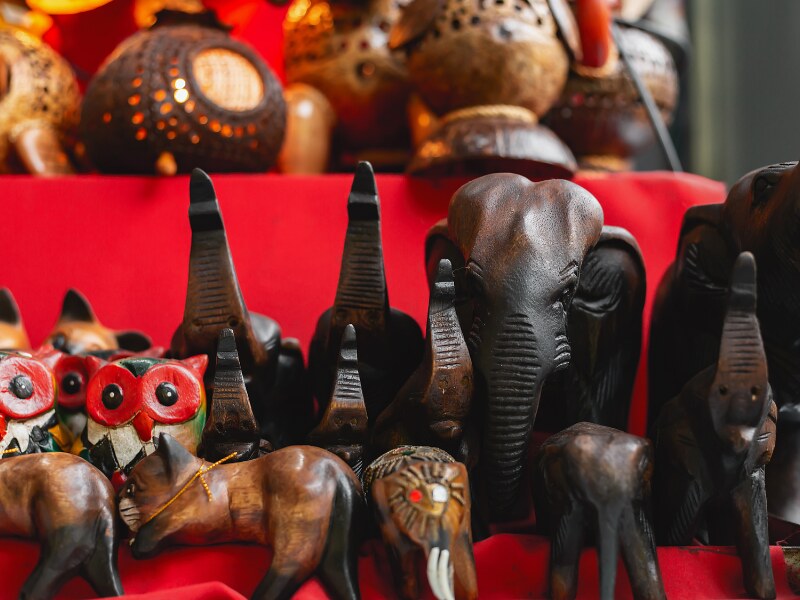 Souvenirs from Thailand - Thai elephant