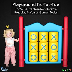 Presenting the new Playground Tic-Tac-Toe from Jester Inc.