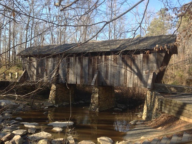 NC - Randolph County - Pisgah Covered Bridge
