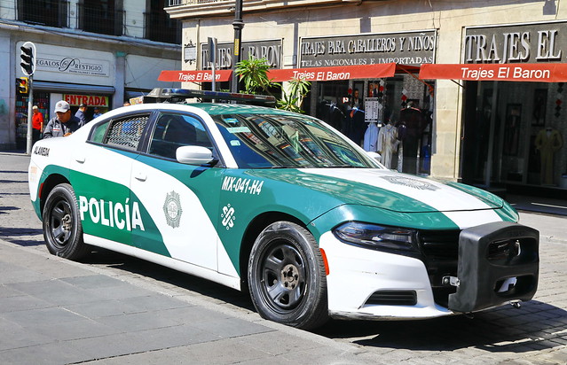 Dodge Charger Police in Mexico City 16.1.2024 0284