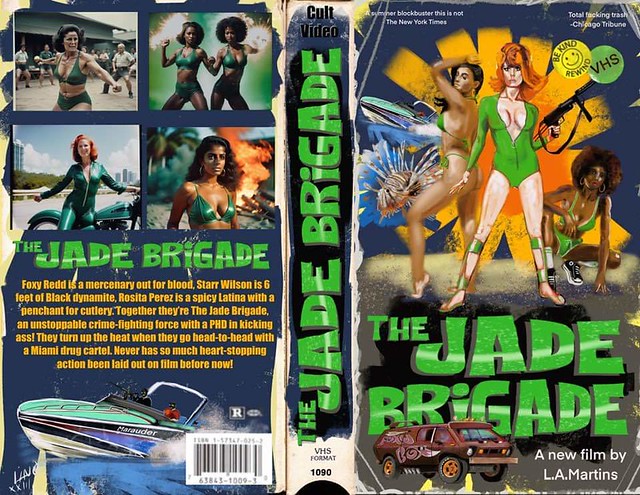 The Jade Brigade VHS design