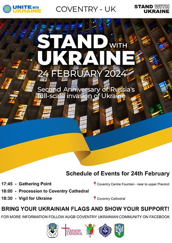 Stand With Ukraine - Coventry
