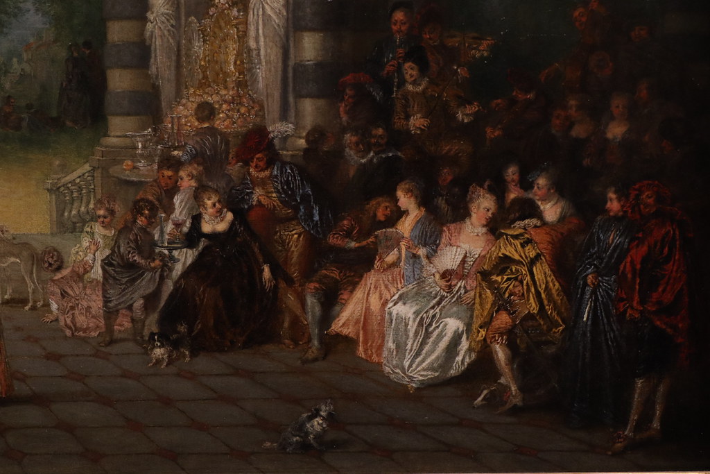 Antoine Watteau Les plaisirs du Bal / Dulwich Galerie