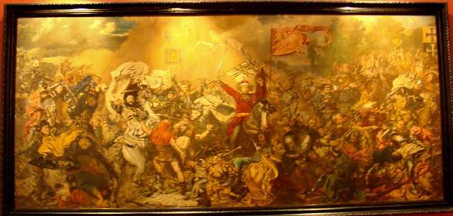 pintura interior batalla castillo museo regional de warmia y masuria olsztyn polonia 1