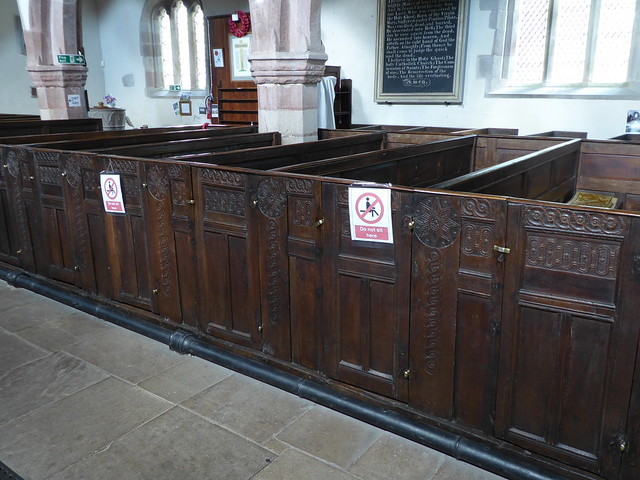 Carved Pews, Alstonefield