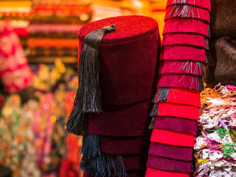 souvenirs from Morocco - Fez hat