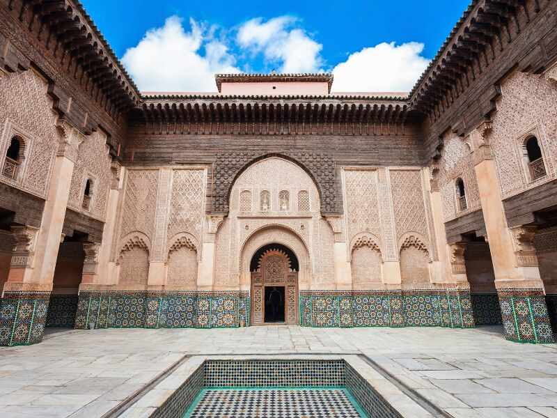 things to do in Morocco - Medersa Ben Youssef