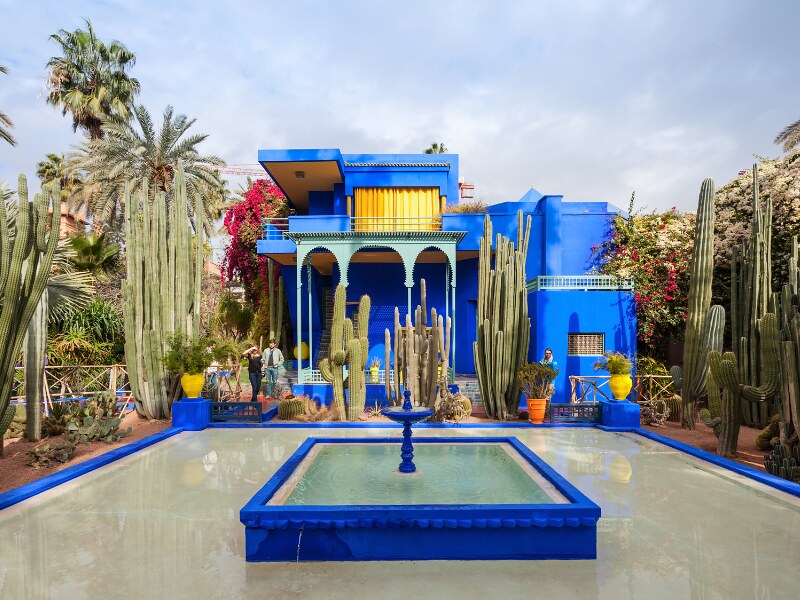 things to do in Morocco - Jardin Majorelle