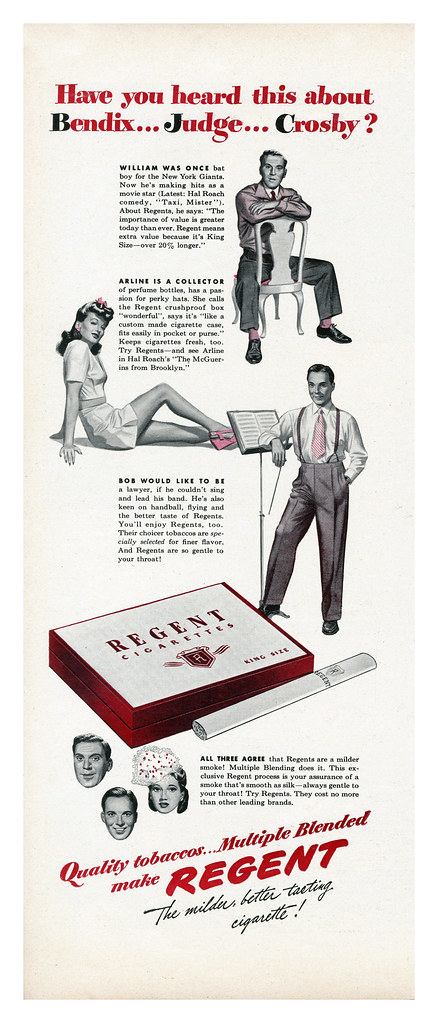 Regent Cigarettes (1943)