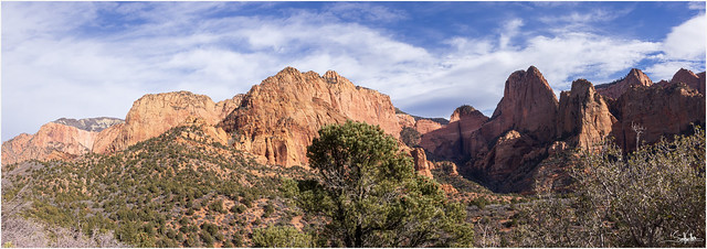 Zion NP - Kolob Canyons Panorama