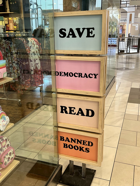Save Democracy Read Banned Books 9/15/2022