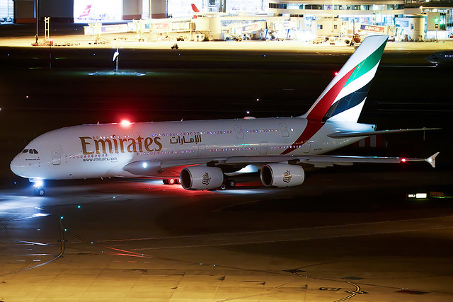 Emirates Airbus A380-861 A6-EUU