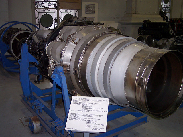 119 Rolls Royce Avon 1954 jet engine