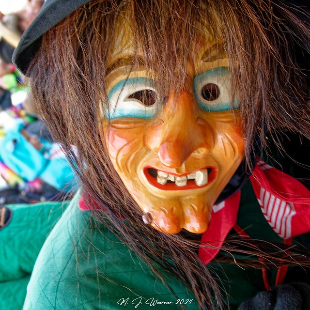 Wooden masks of Alemannic carnival 11