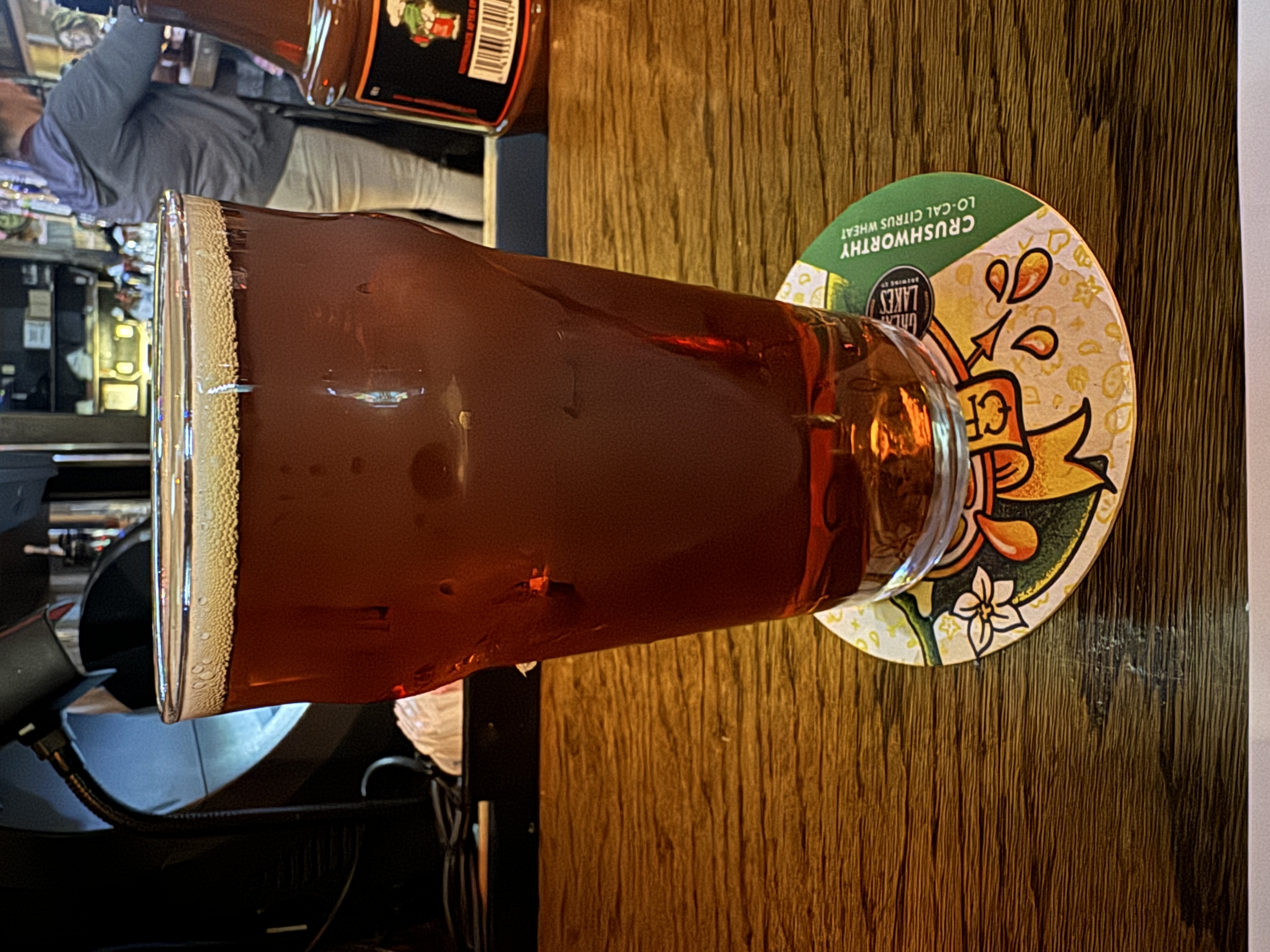 2024 Winking Lizard World Tour Of Beers #16 – Great Lakes Conway’s Irish Red Ale Pint Glass (143)
