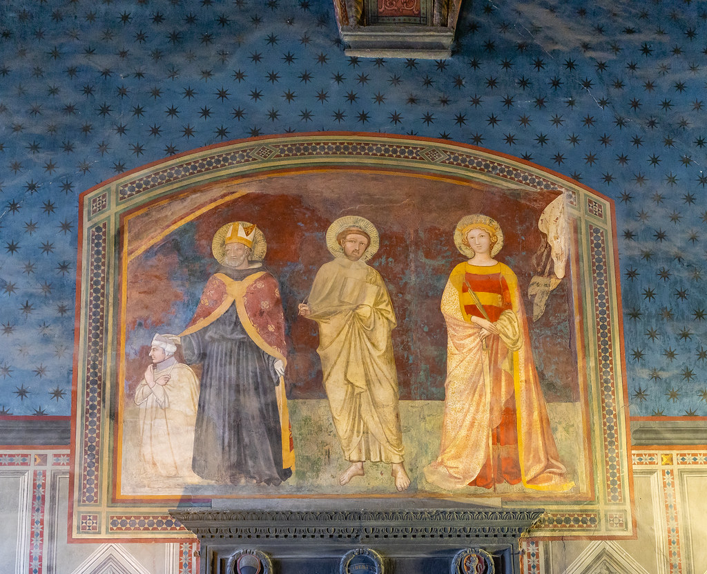 Sala dei Cardinali, Palazzo Pubblico, Siena, Toscana, Italy