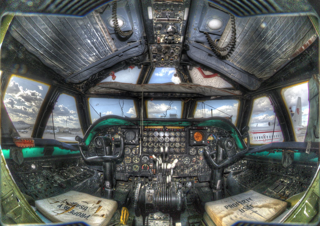 B-52D cockpit