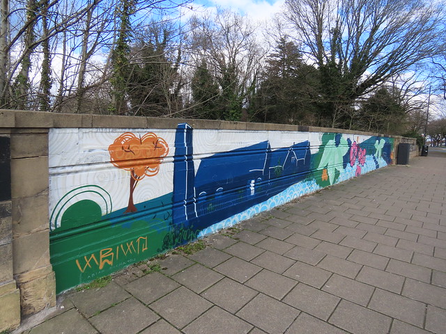 Yardley Wood Station mural
