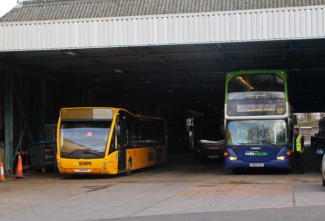 TrentBarton 843 and Notts & Derby 9