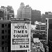 1980s NY City Vacant Hotel Times Square
