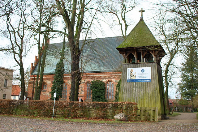 Kloster Stift zum Heiligengrabe - Klosterkirche (heute Stiftskirche) und Glockenturm