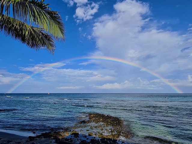 A Rainbow in the Sky..., Lombok-Bali, Indonesia