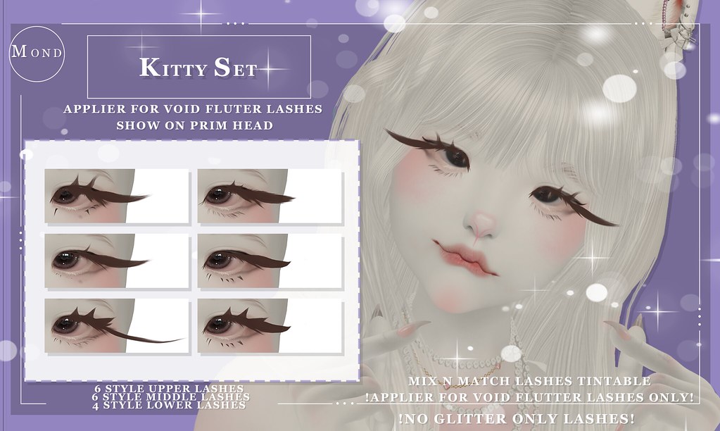 Kitty Set  - Applier For Flutter Lashes By Void -