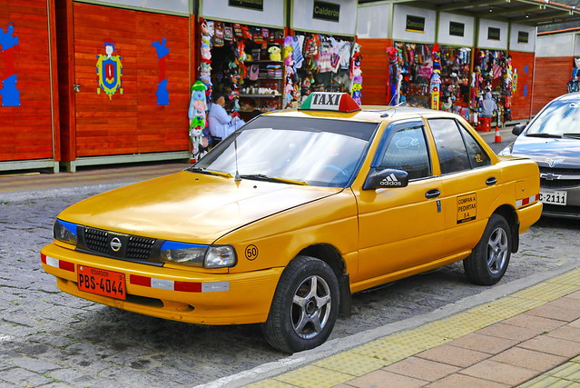 Nissan Taxi in Quito 18.1.2024 0293