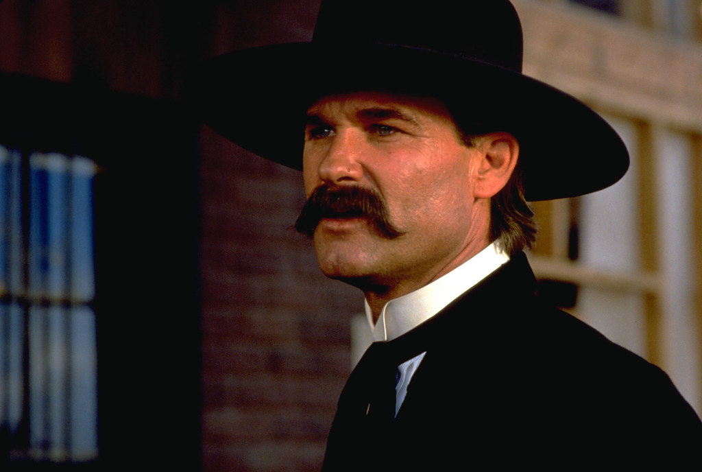 Kurt Russell as Wyatt Earp