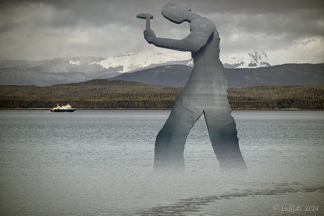 Storm Giant approaches Alaska ferry