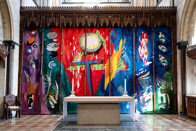 Trinity tapestry | John Piper | Chichester Cathedral | February 2024-7