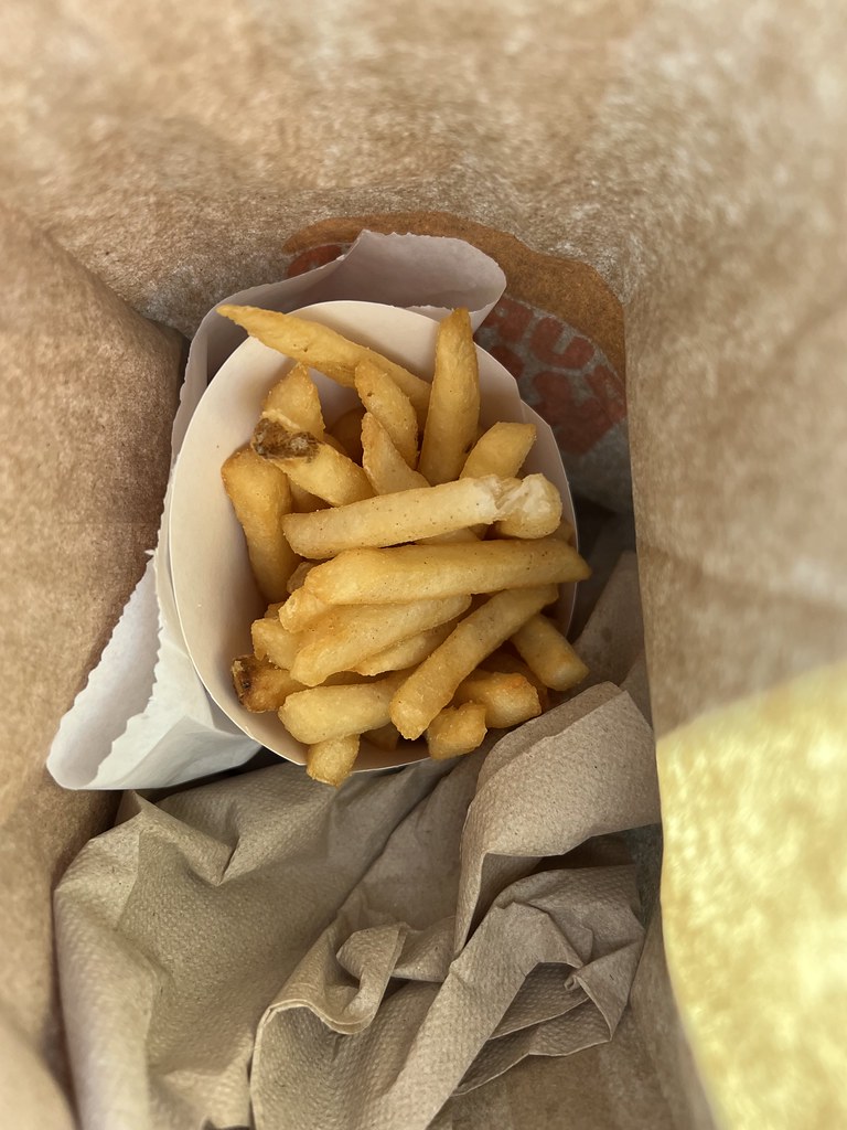 French Fries while on Road Trip