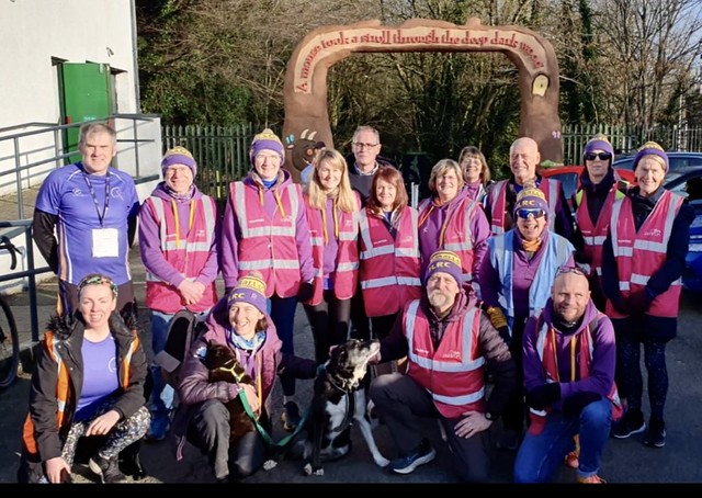 Jog Lisburn came to support Colin Glen parkrun 24.2.24 - some first ran 5 miles from Wallace Park (getting their miles in training for marathons & half marathons)