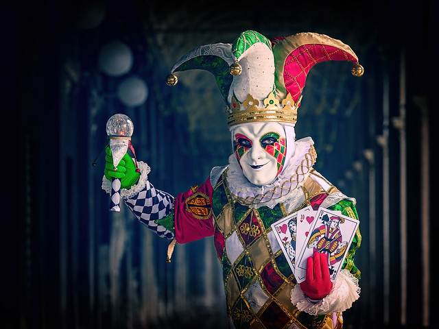 The Harlequin of Venice.